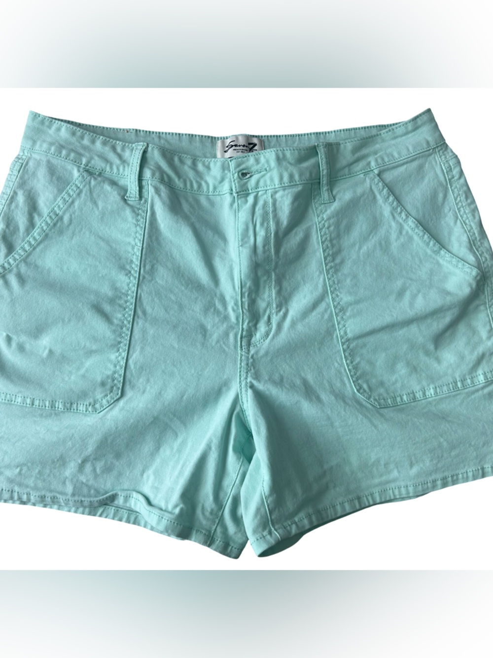 Seven7 Mint Aqua Women’s Bermuda Shorts